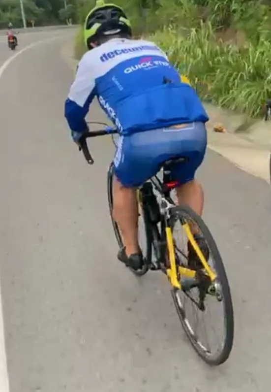 borracho ciclista Barranquilla
