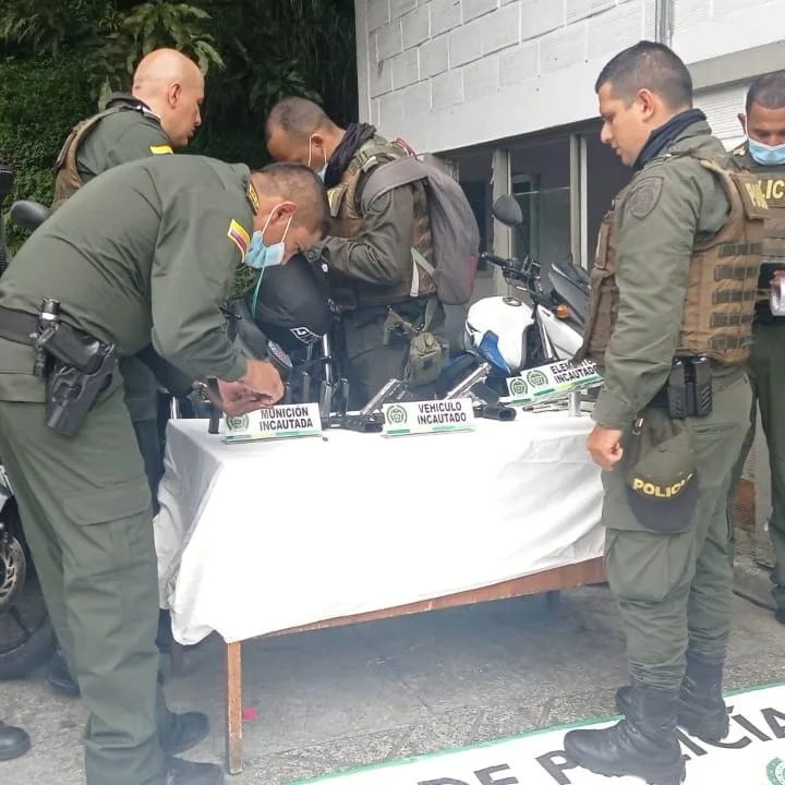 comando de ladrones en Medellín