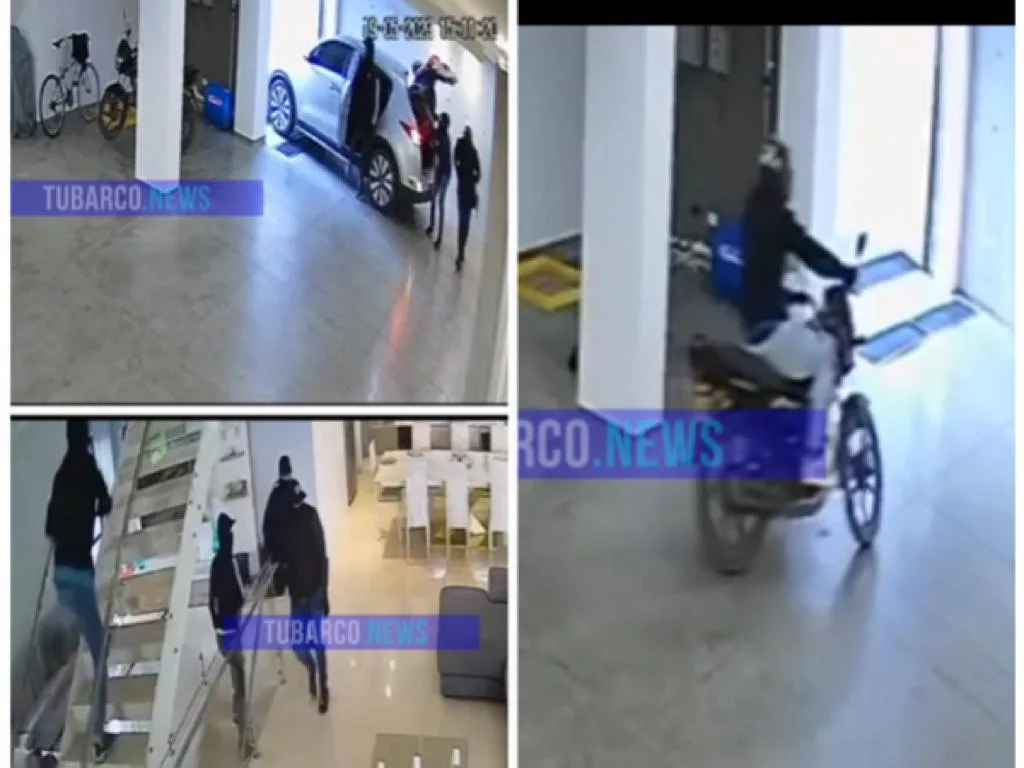 Siete ladrones y un robo en 3 minutos, se meterion hasta un conjunto residencial en Cali