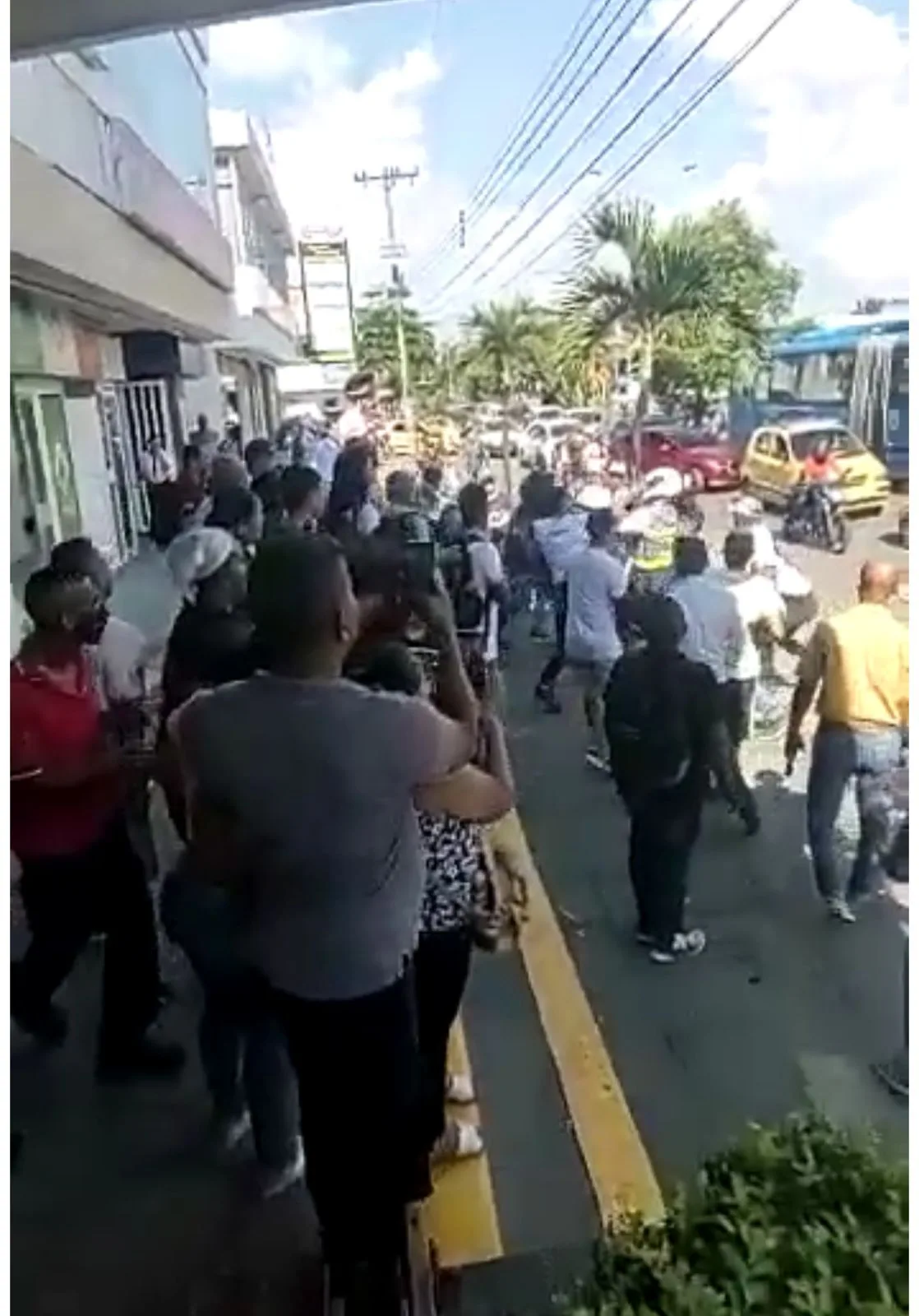 de tránsito