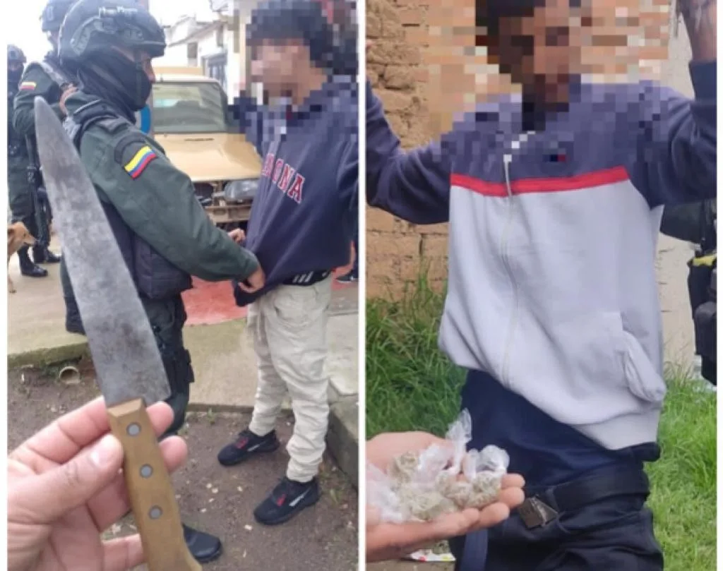 Desde cuchillos hasta drogas: lo que encuentran con operativos policiales en Pasto