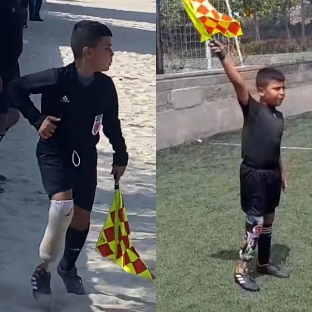 niño árbitro Barranquilla