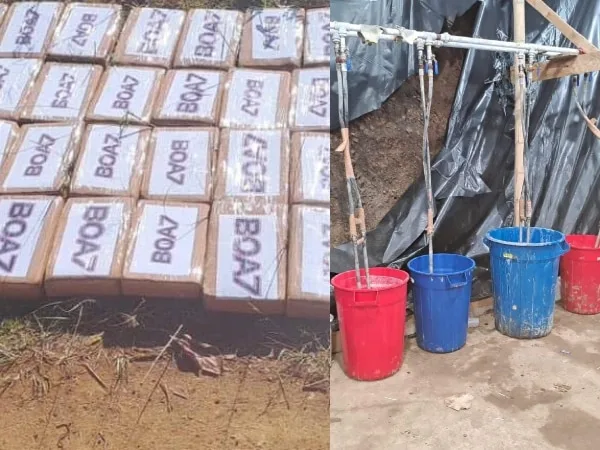 Desmantelan gigantesco laboratorio de procesamiento de Cocaína en Tambo, Nariño