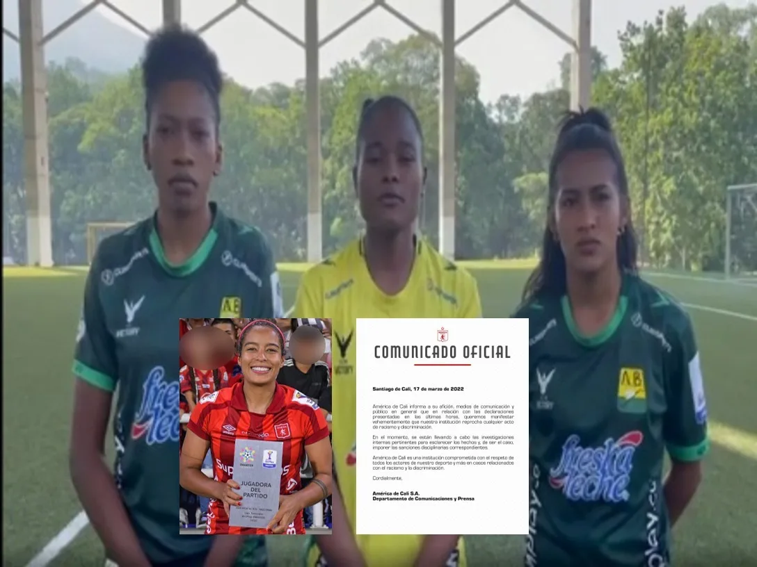 Jugadoras del Bucaramanga denunciaron insultos racista de futbolista del América: 'Las Rojas' se pronunciaron