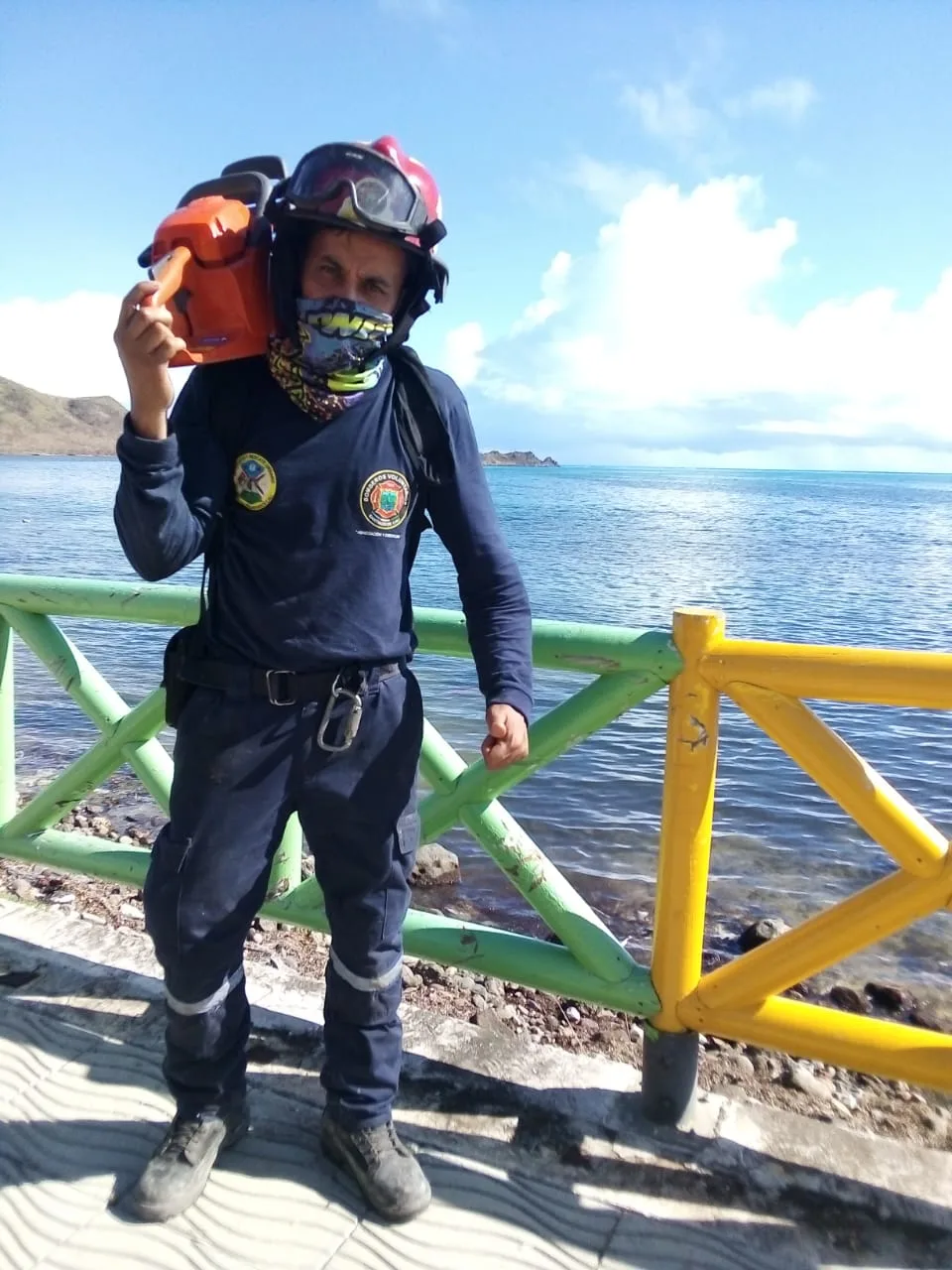 bombero Burguer King 