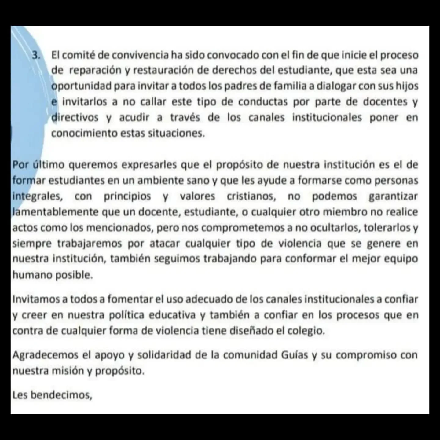 "¡Aquí no se dicen groserías brother, aquí no!", fue el reclamo del profesor al estudiante.