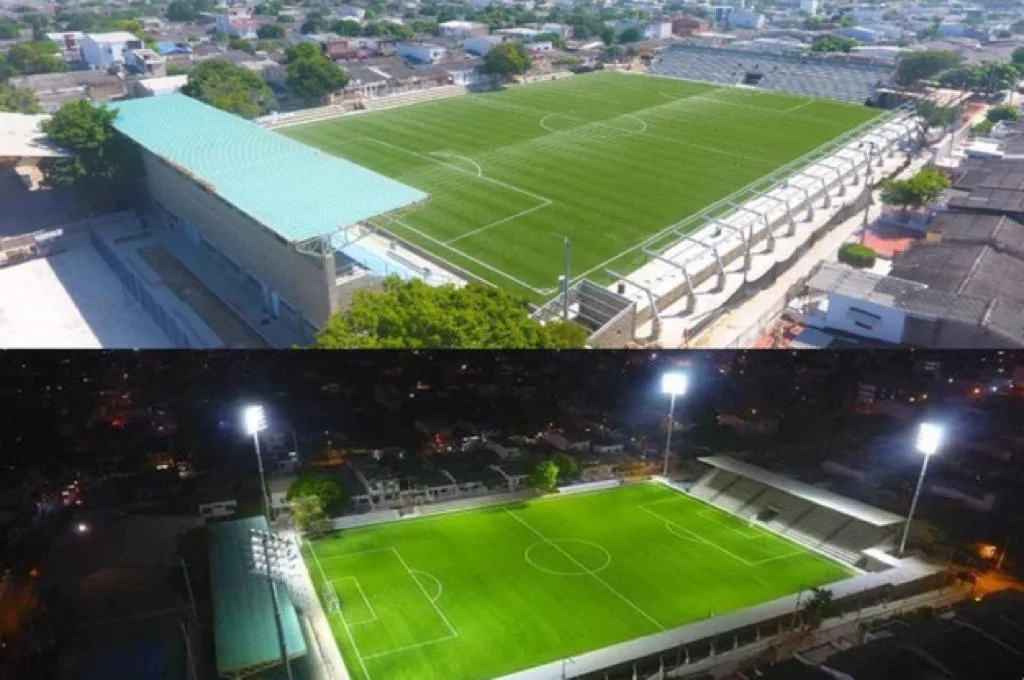 Estadio en Soledad, Atlántico.