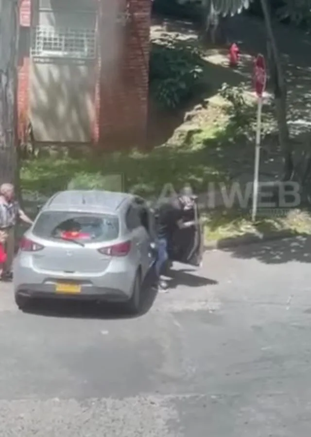 norte de Cali ladrón carros