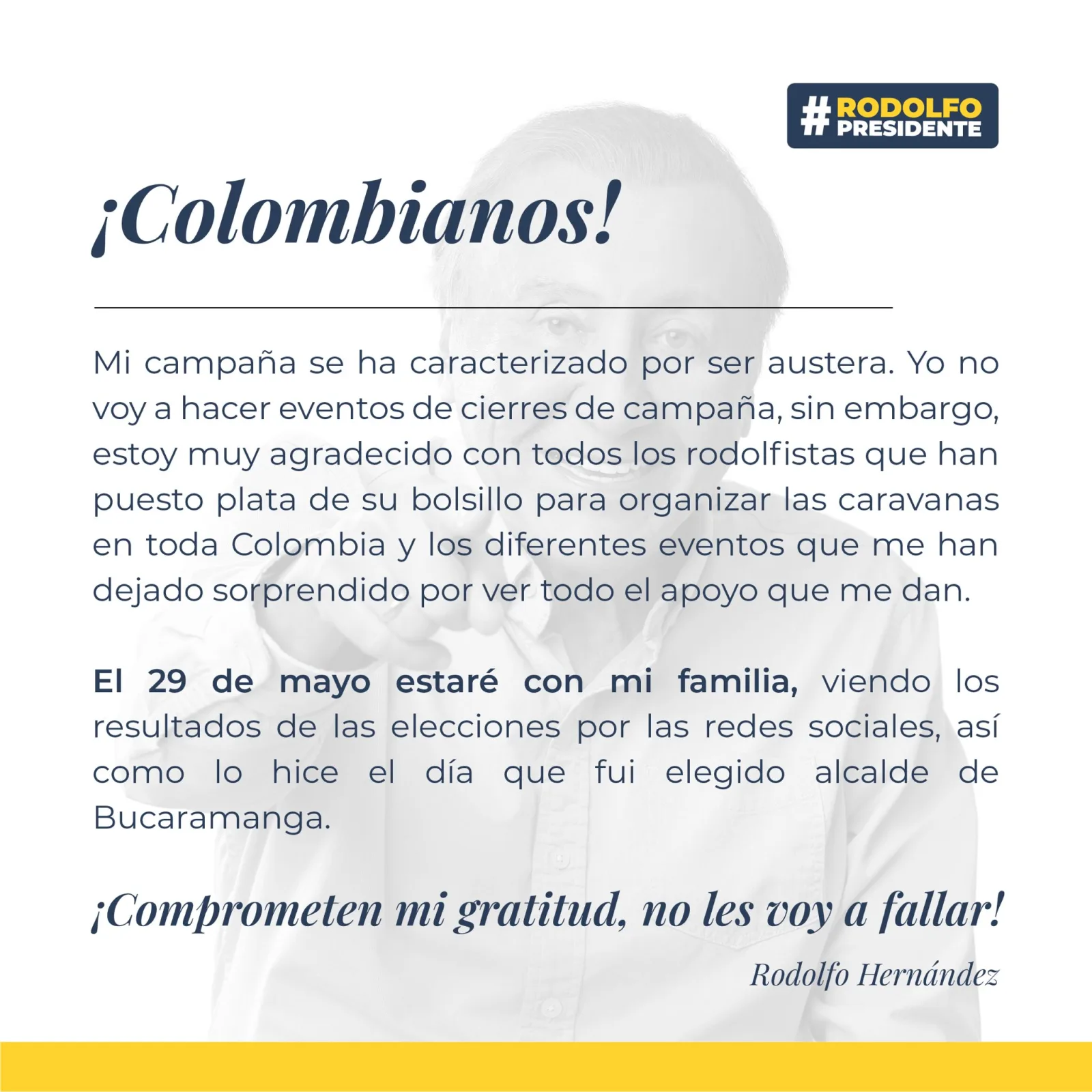 candidatos cierres de campaña