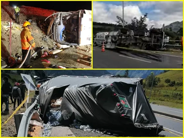 ¿Qué pasa en la vía Pasto – Ipiales? tres accidentes en menos 48 horas, dos muertos y varios heridos