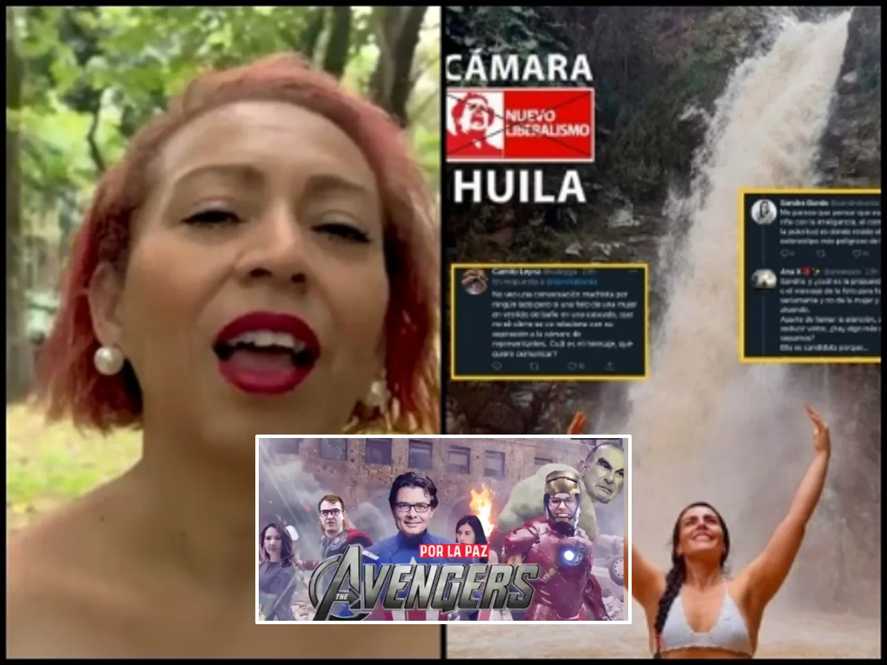 En trajes de baño o desnudos: políticos y sus 'extravagantes' campañas en Colombia