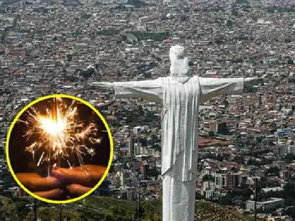 Cifra de quemados con pólvora en Colombia.