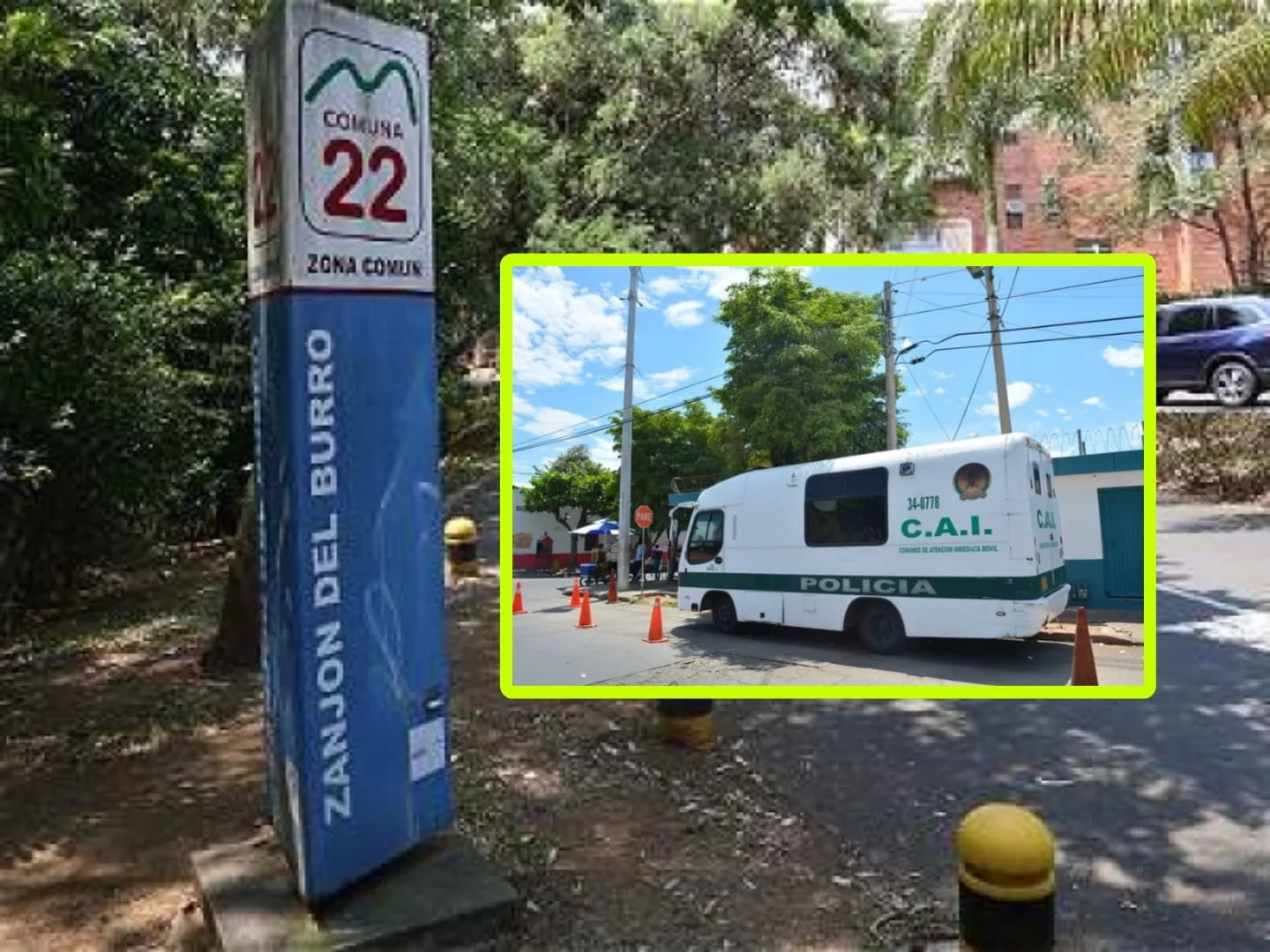 En lote que era de la SAE ahora funcionará el CAI de Policía en la comuna 22 de Cali