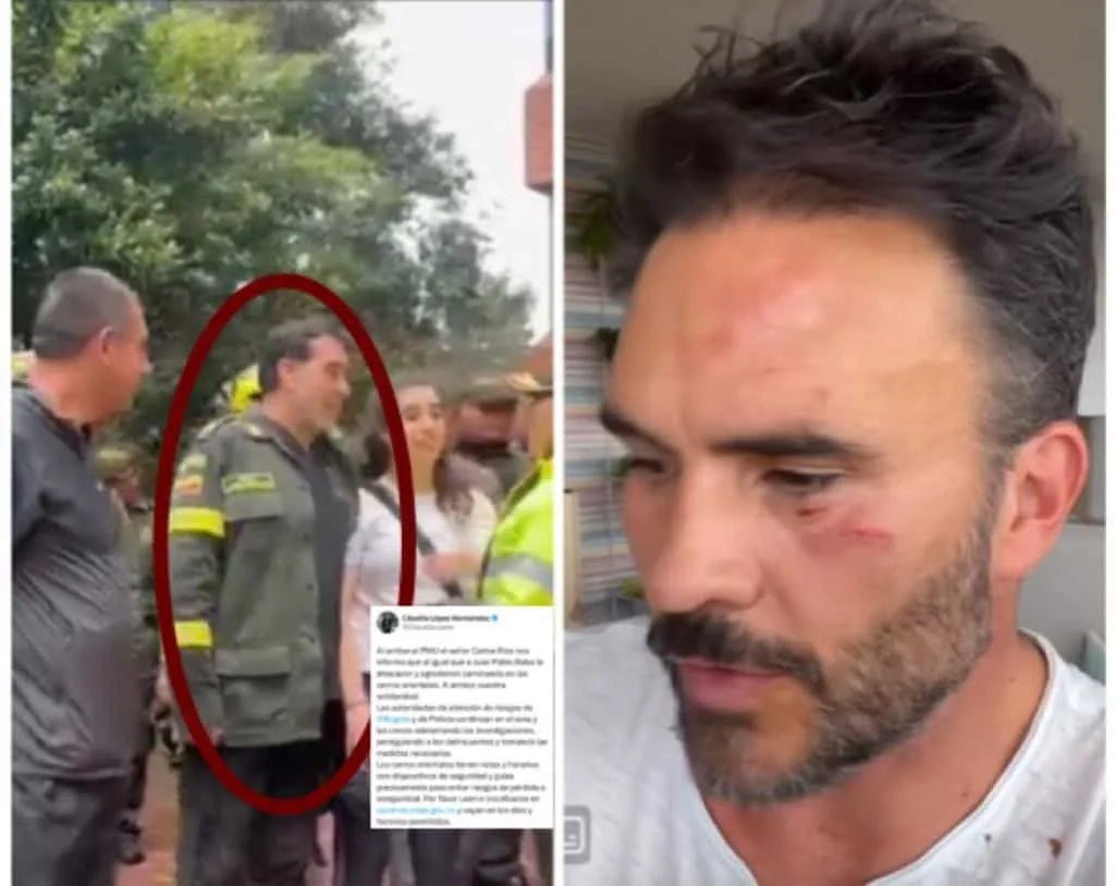 Actor Juan Pablo Raba golpeado, robado y un empresario retenido en cerros orientales de Bogotá