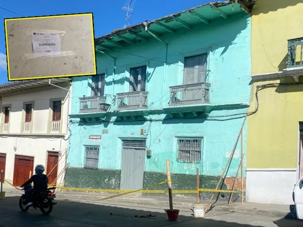 vivienda del sector de El Colorado patrimonial.