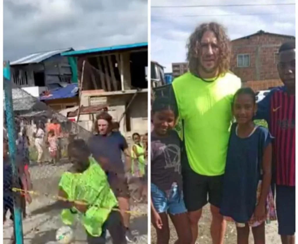 "Es un mensaje de esperanza": La leyenda del fútbol Carles Puyol en Buenaventura