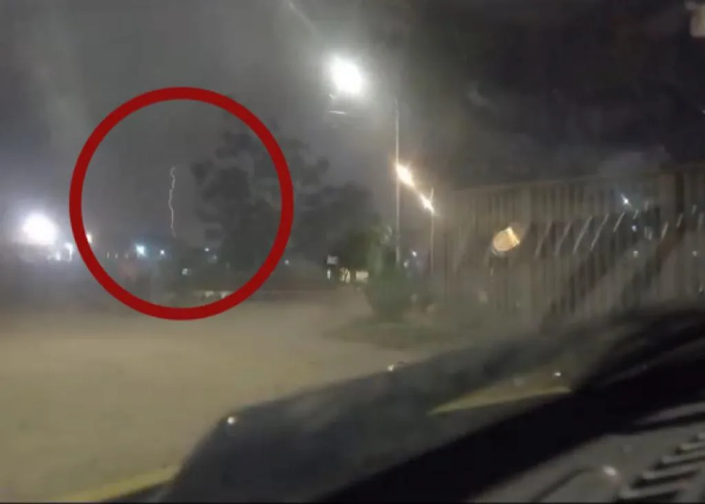 'Ventarrón', tormenta y el aguacero toda la noche en Cali