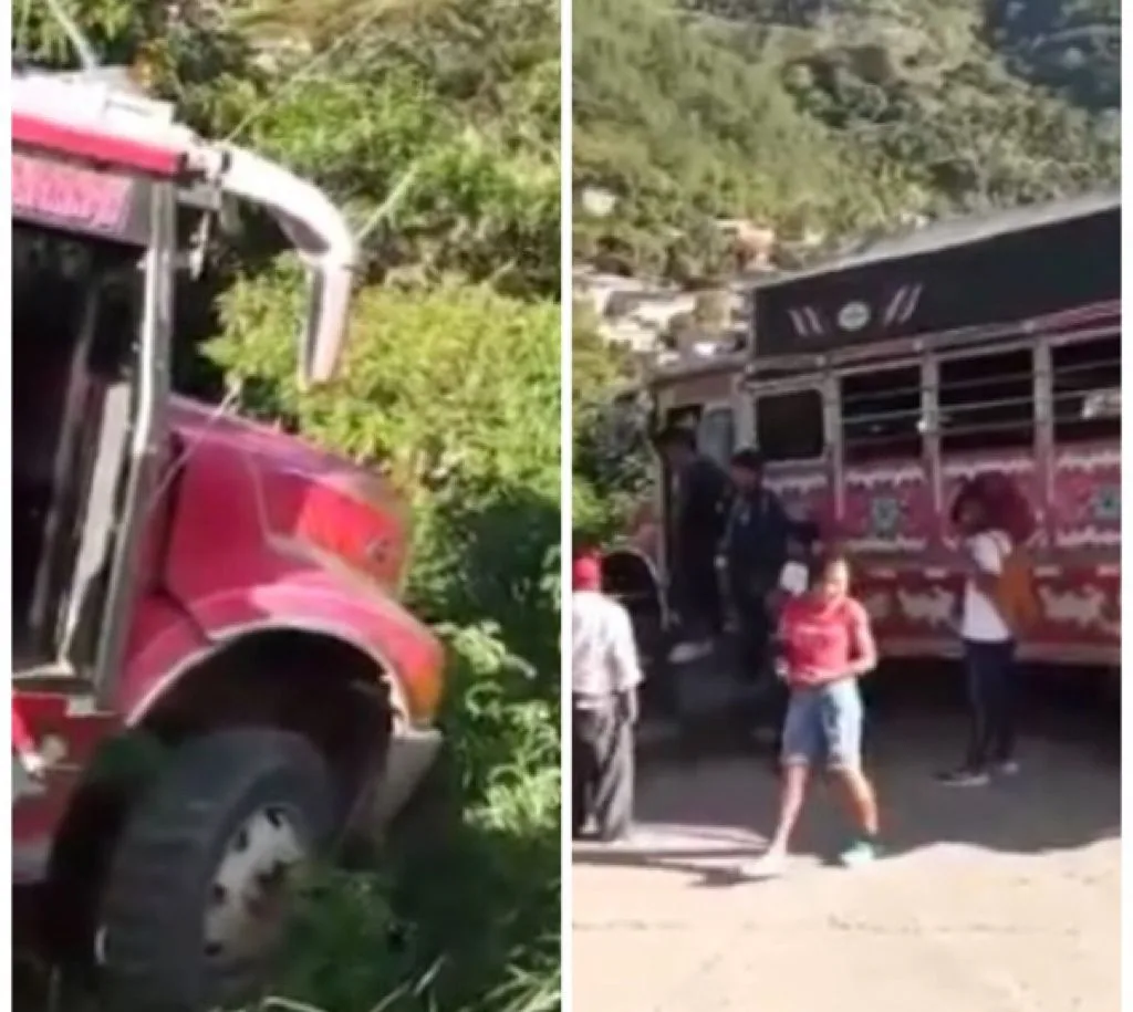 abismo en Páez Cauca