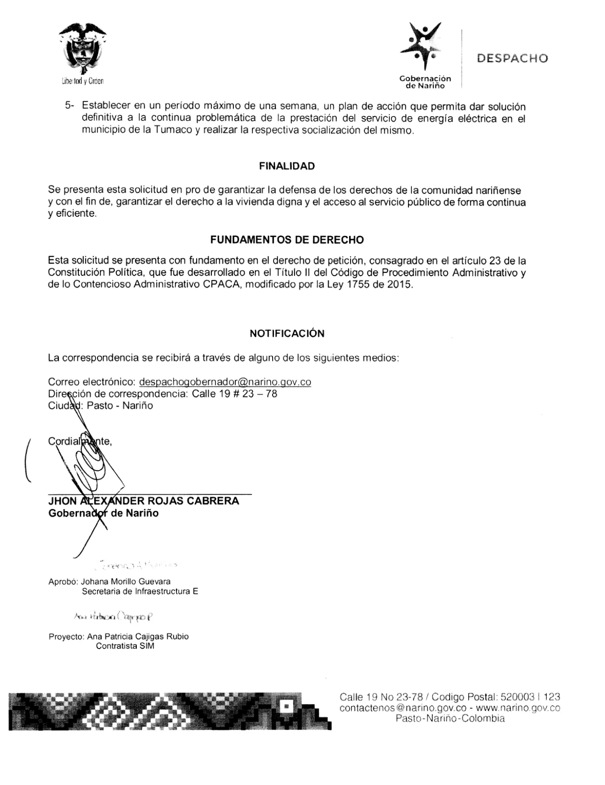 en cedenar