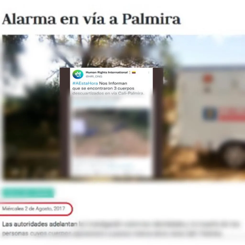 Palmira Valle del Cauca fake news