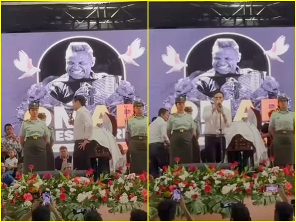 En medio del sentido homenaje, varios de los artistas como Silvestre subieron al escenario dedicándole emotivas palabras.