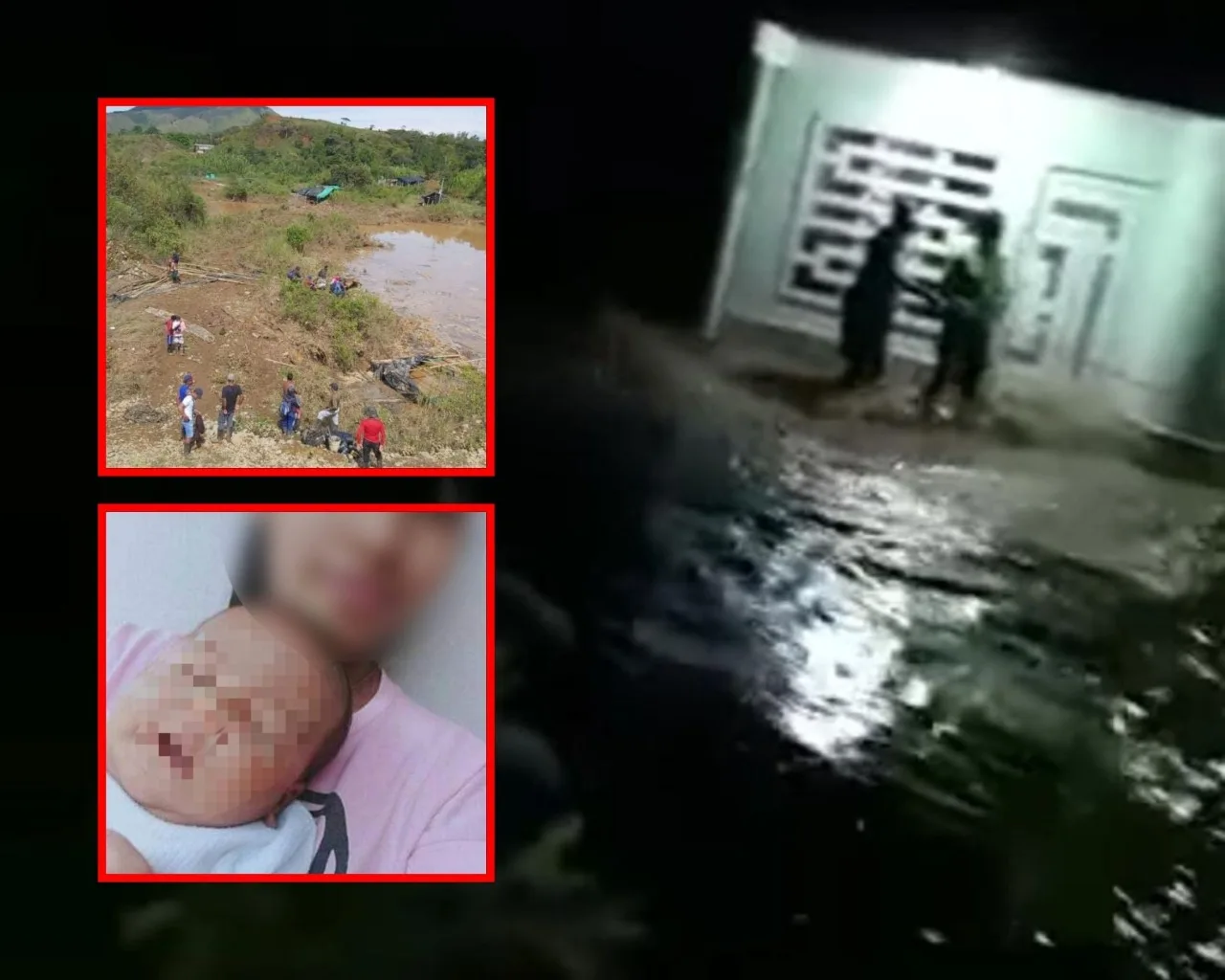 Encontraron los cuerpos de Verónica y su bebé, ella trató de protegerlo pero el río los arrastró, en Santander de Quilichao