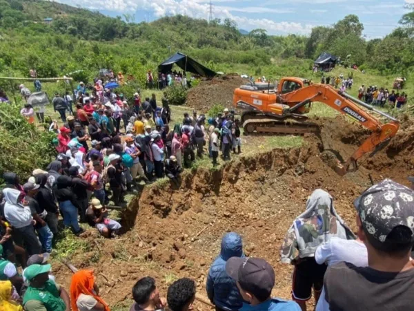 Encuentran sin vida a los seis mineros atrapados en Santander de Quilichao, Cauca