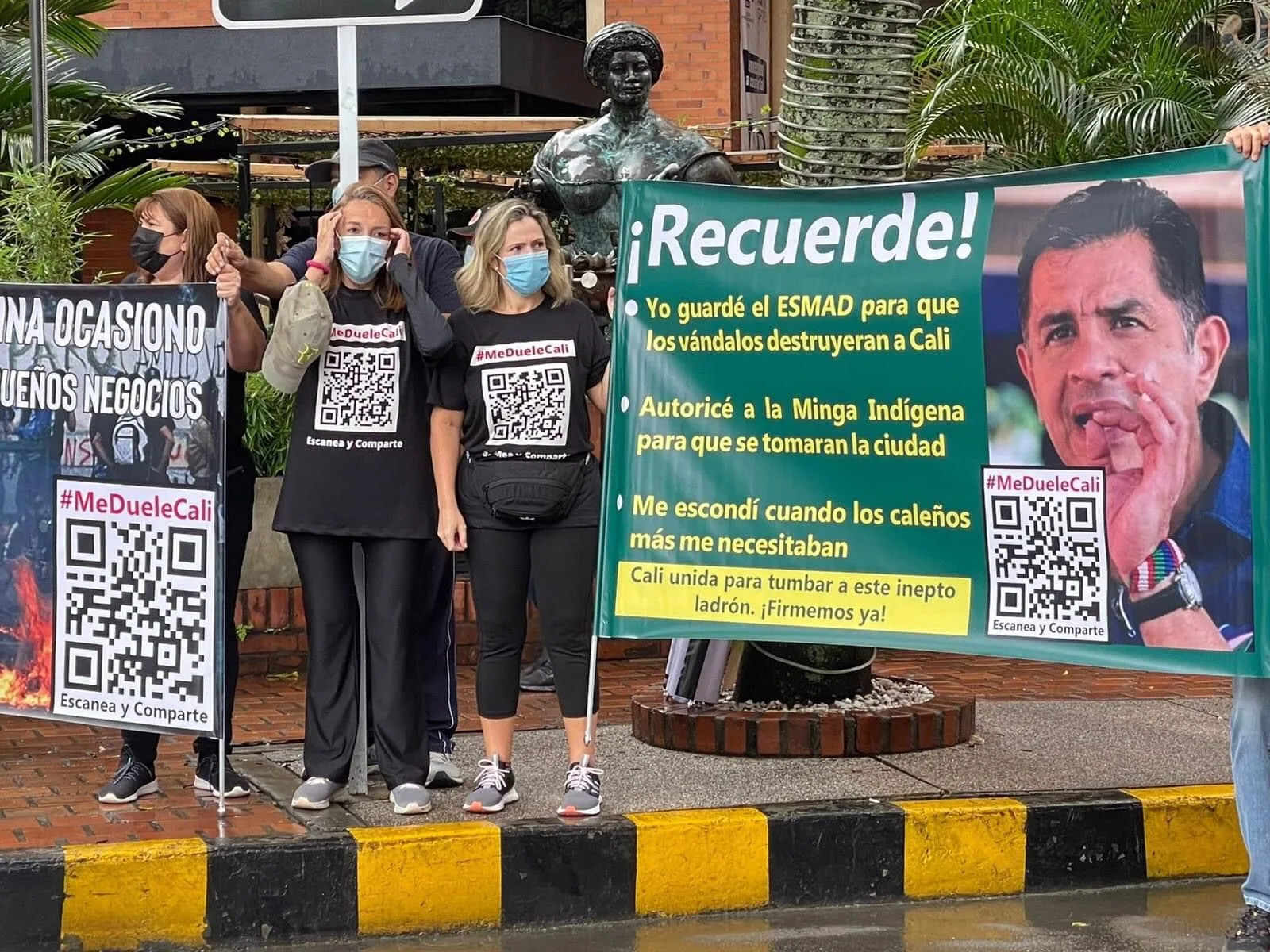 Alcalde de Cali protesta