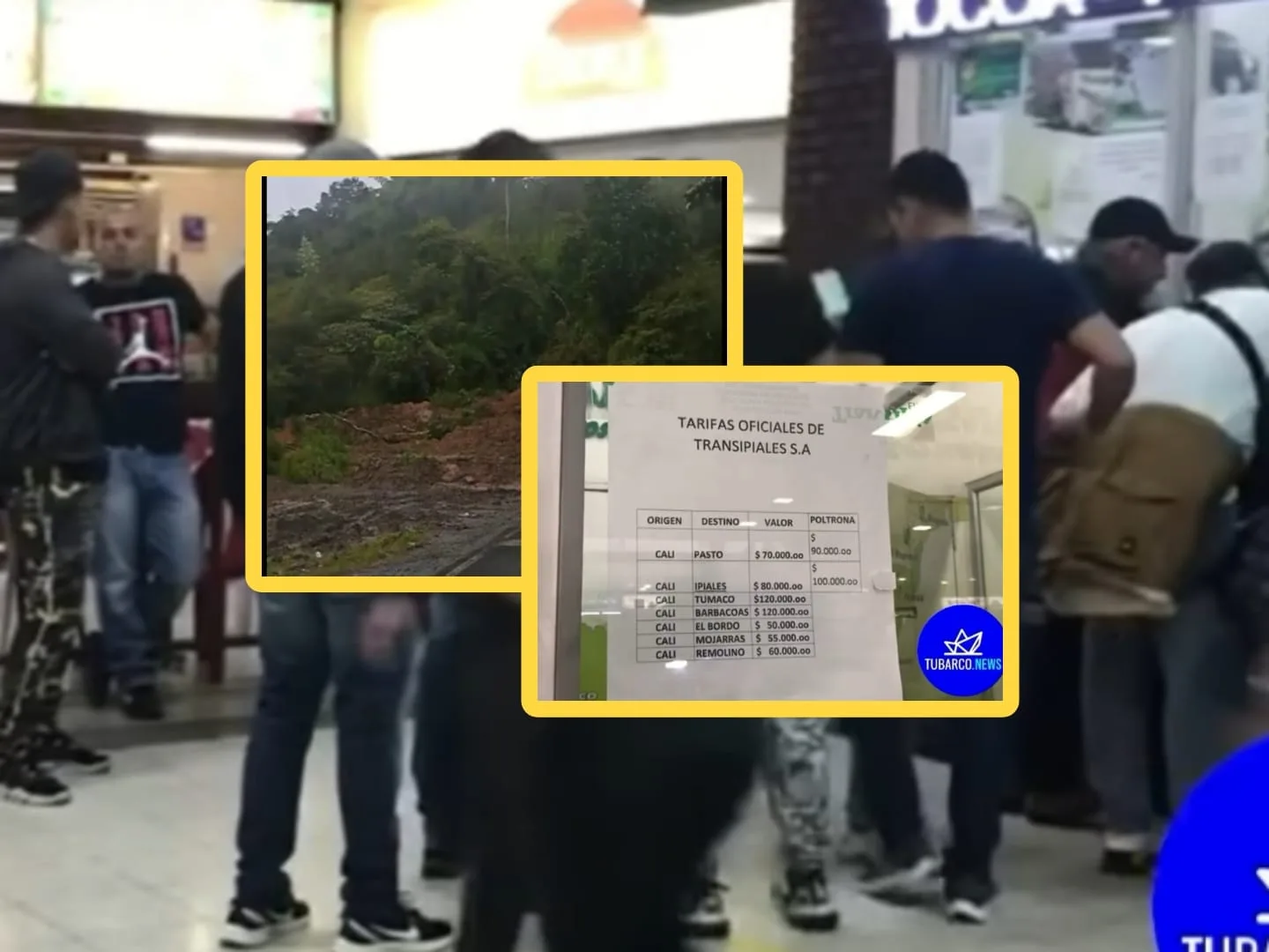 Terminal de Transporte en Cali - pasajeros
