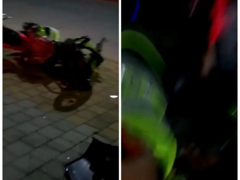 conductor embistió a policías en Barranquilla