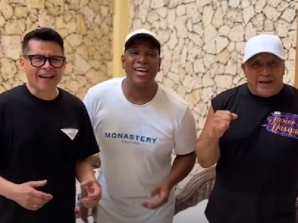 Charlie Cardona, Willy García y Javier Vásquez, exintegrantes de Niche.