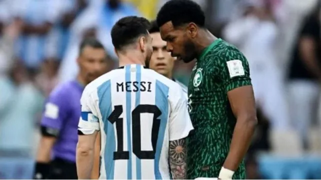 La razón por la que el jugador de Arabia Saudita 'confrontó' a Messi en pleno Mundial de Qatar 2022