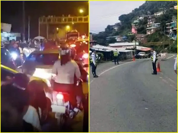 En el Km 18 en Cali decretaron pico y placa, por desórdenes y accidentes