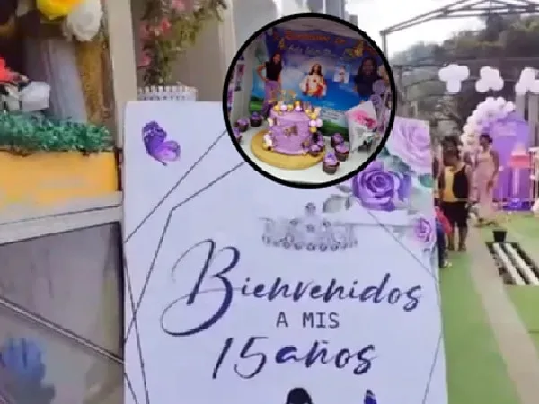 Madre celebra los 15 años de su hija en cementerio de Ecuador.