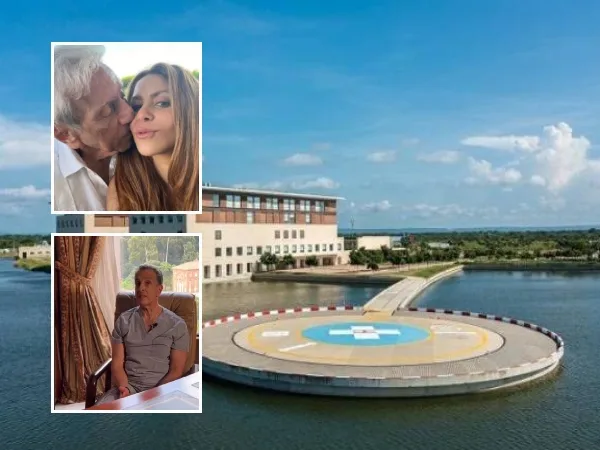 «Ni en España ni en Miami, fue en Cartagena»: El padre de Shakira es intervenido con la válvula de Hakim