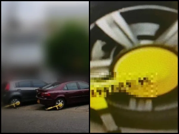 Los 'cepos' que le pondrían a carros mal parqueados en Bogotá y que en Cali dicen "no sería mala idea"