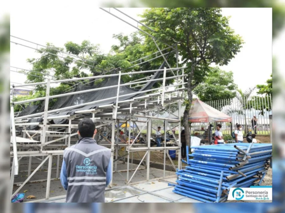 graderías Feria de Cali