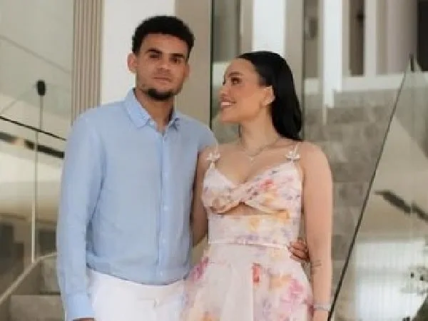 Luis Díaz se casó con Geraldine Ponce.
