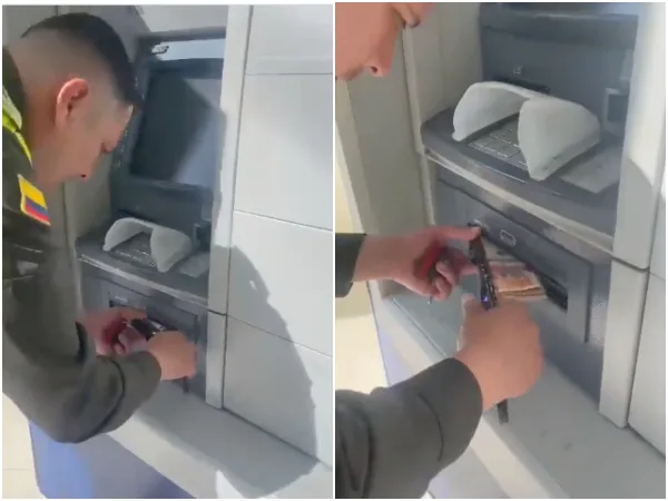 Ojo al retirar su dinero de un cajero automático en Cali, estarían robando con la modalidad “la tapa negra”