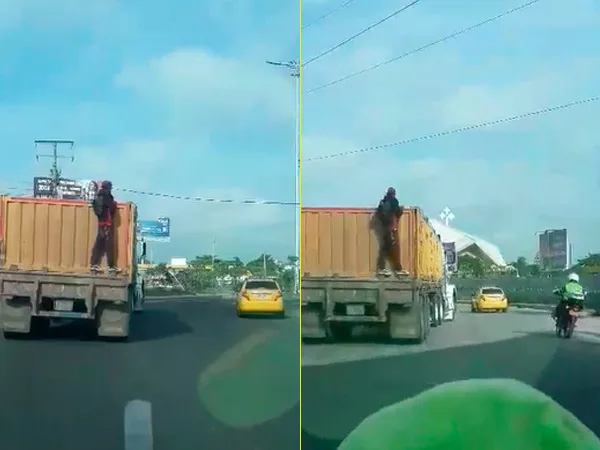Polizones en vías de Barranquilla