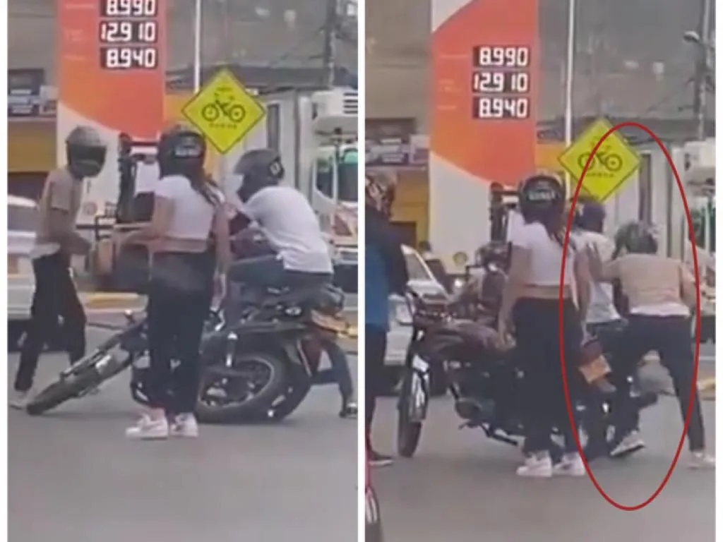 ladrones en Cali moto