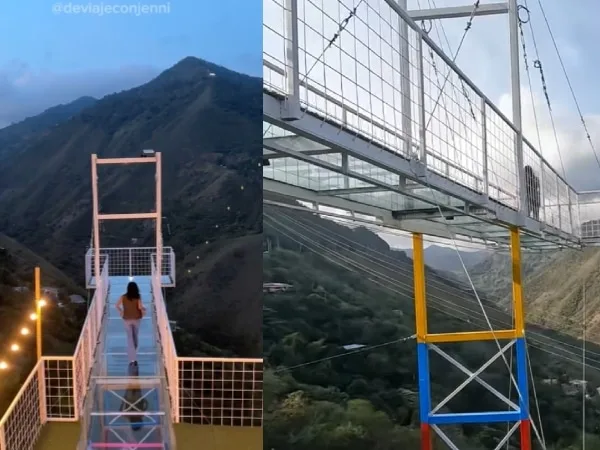 El Valle del Cauca también tiene un puente de cristal; cerca a Cali y espectacular paisajes