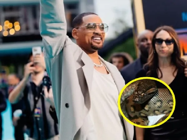El actor Will Smith ayudó a descubrir una nueva especie de anaconda.