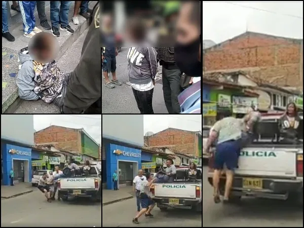 Defendió a una mujer de un robo, pero terminó golpeado, detenido y con una herida de arma blanca, en Cartago