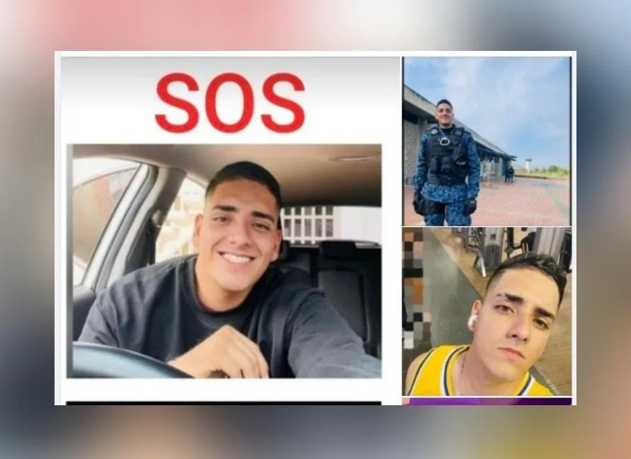 La desesperada búsqueda de Sebastián Camilo en Cali y Jamundí, es guardia del INPEC y desapareció el fin de semana