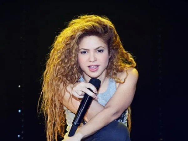 Shakira, cantante colombiana.