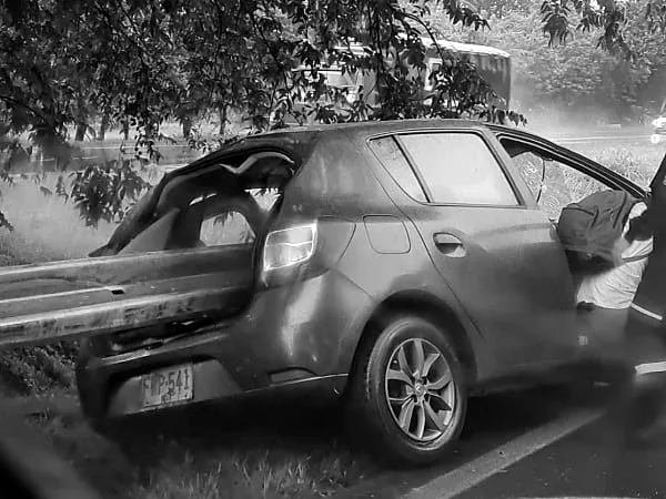 baranda carro Tuluá ccidente