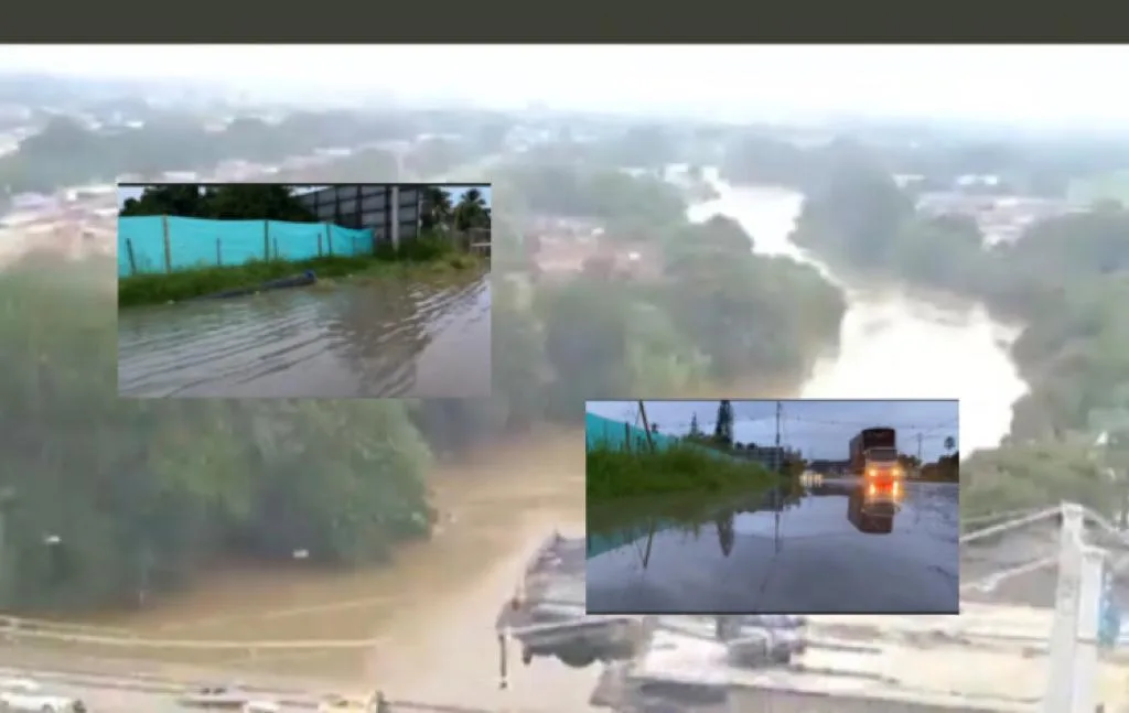 río Cauca crecido