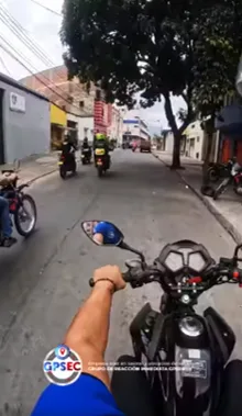 una moto