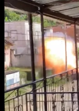 moto estalló en Suárez Cauca
